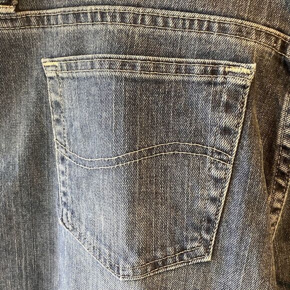 NWT Lee Women's Size 14 Long Relaxed High Rise Bootcut Denim Blue Jeans MSRP $40 - Picture 12 of 16